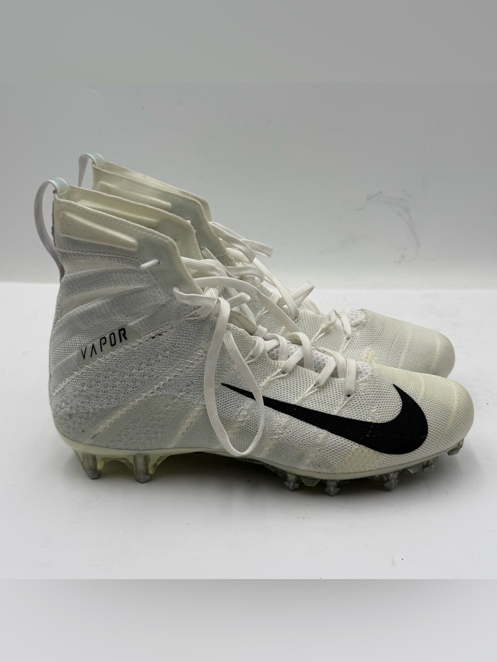 B57 Nike Vapor Untouchable 3 Elite AH7408-111 Football Cleats White Men’s 9.5
